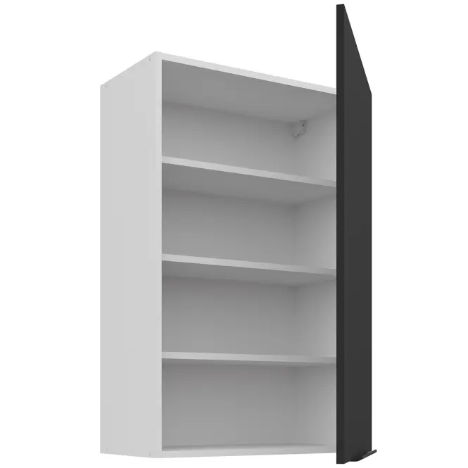 Kuchynská skrinka Aria-BL/WH anti fingerprint 60G-90 1F,2