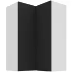 Kuchynská skrinka Aria-BL/WH anti fingerprint 60X60 GN-90 2F (90°)