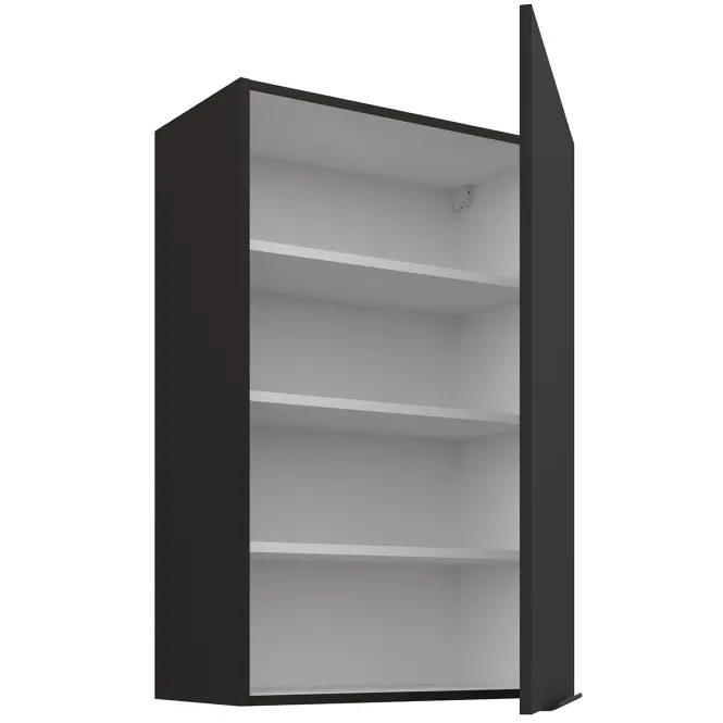 Kuchynská skrinka Aria-BL/BL anti fingerprint 60G-90 1F,2