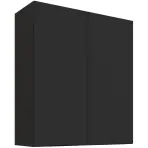 Kuchynská skrinka Aria-BL/BL anti fingerprint 80G-90 2F