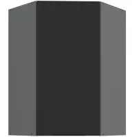 Kuchynská skrinka Aria-BL/ANT anti fingerprint 60X60 GN-90 1F (45°)