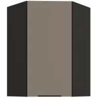 Kuchynská skrinka Aria-TA/BL anti fingerprint 60X60 GN-90 1F (45°)