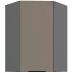 Kuchynská skrinka Aria-TA/ANT anti fingerprint 60X60 GN-90 1F (45°)