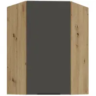 Kuchynská skrinka Aria-GR/AR anti fingerprint 60X60 GN-90 1F (45°)