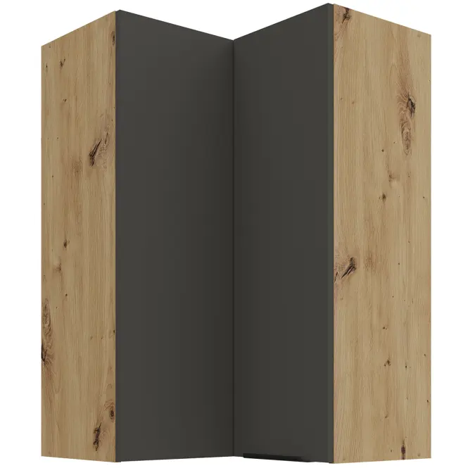 Kuchynská skrinka Aria-GR/AR anti fingerprint 60X60 GN-90 2F (90°)