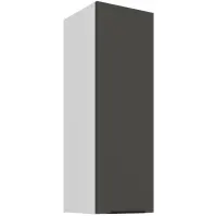 Kuchynská skrinka Aria-GR/WH anti fingerprint 30G-90 1F