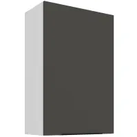 Kuchynská skrinka Aria-GR/WH anti fingerprint 60G-90 1F