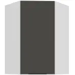 Kuchynská skrinka Aria-GR/WH anti fingerprint 60X60 GN-90 1F (45°)