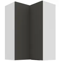 Kuchynská skrinka Aria-GR/WH anti fingerprint 60X60 GN-90 2F (90°)