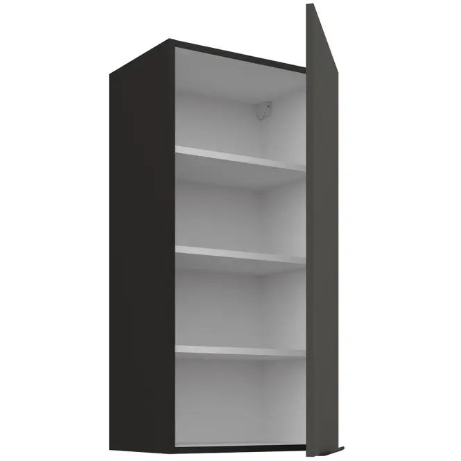 Kuchynská skrinka Aria-GR/BL anti fingerprint 45G-90 1F,2