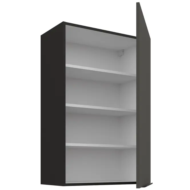Kuchynská skrinka Aria-GR/BL anti fingerprint 60G-90 1F,2