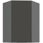 Kuchynská skrinka Aria-GR/ANT anti fingerprint 60X60 GN-90 1F (45°)
