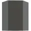 Kuchynská skrinka Aria-GR/ANT anti fingerprint 60X60 GN-90 1F (45°)