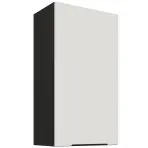 Kuchynská skrinka Aria-WH/BL anti fingerprint 50G-90 1F