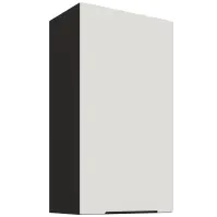 Kuchynská skrinka Aria-WH/BL anti fingerprint 50G-90 1F