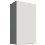Kuchynská skrinka Aria-WH/ANT anti fingerprint 50G-90 1F