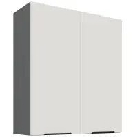 Kuchynská skrinka Aria-WH/ANT anti fingerprint 80G-90 2F