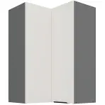 Kuchynská skrinka Aria-WH/ANT anti fingerprint 60X60 GN-90 2F (90°)