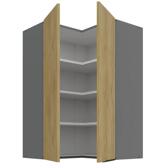 Kuchynská skrinka Cremona ANT 60X60 GN-90 2F (90°),2