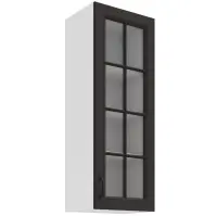 Kuchynská skrinka Stilo grafit mat/biela 40GS-108 1F