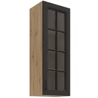 Kuchynská skrinka Stilo grafit mat/artisan 40GS-108 1F