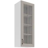Kuchynská skrinka Stilo claygrey/biela 40GS-108 1F