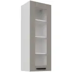 Kuchynská skrinka Luna claygrey/biela 40GS-108 1F