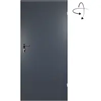 Technické dvere T43 100 antracit