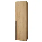 Skriňa Miro dub craft/čierna matná