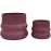 Kvetináč lc5083-2s /15.5x15.5x13.5/bordová