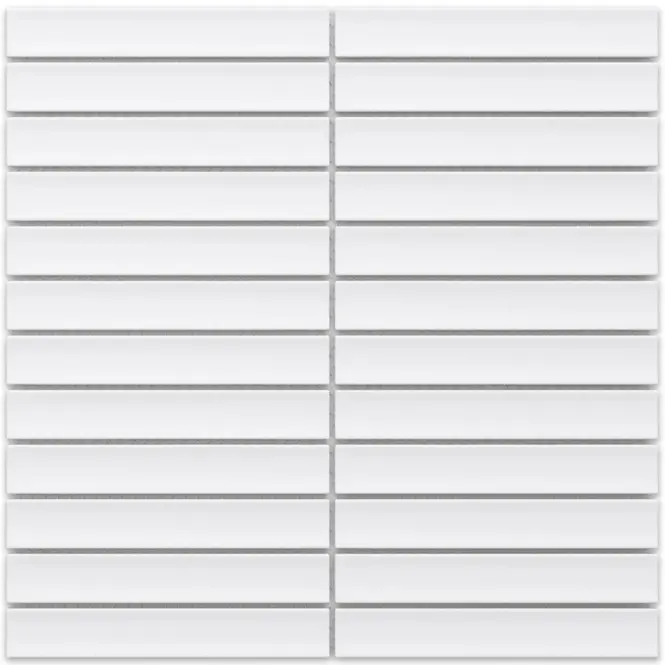 Mozaika Piano White Mat 29/29,5
