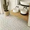 Mozaika Octagon White Classic Mat 29,3/29,3,6