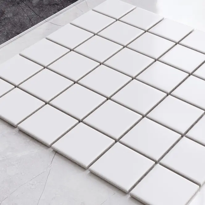 Mozaika Square White Mat 30/30