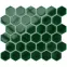 Mozaika hexagon Deep Green 27,7/32,3