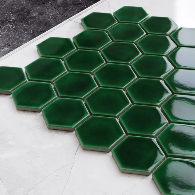 Mozaika hexagon Deep Green 27,7/32,3,2