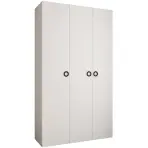 Skriňa Como 1-140 (50) biela/čierna