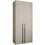 Skriňa Como 3-110 (50) kašmír/čierna