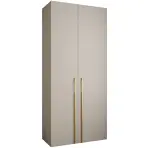 Skriňa Como 3-110 (50) kašmír/zlatá