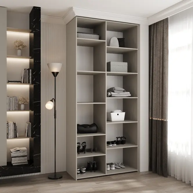 Skriňa Como 4-110 (50) kašmír/zlatá