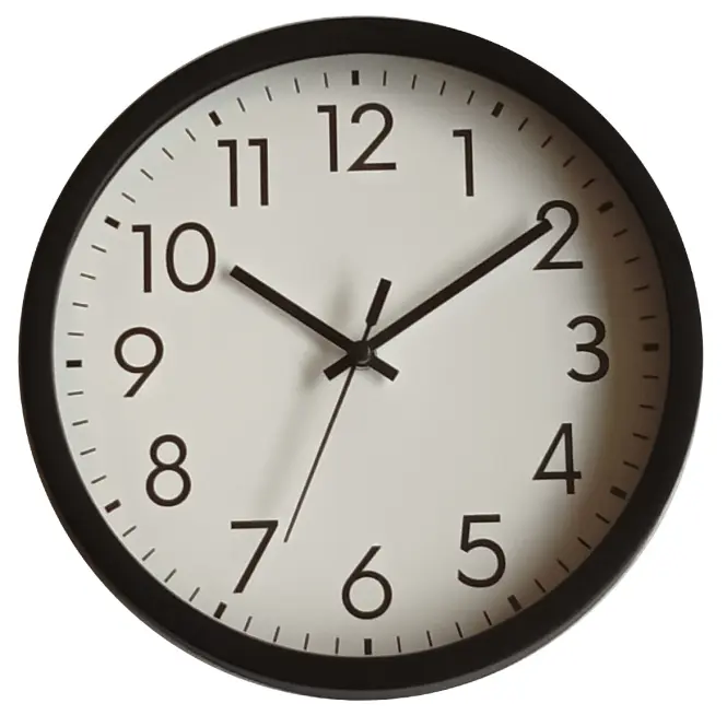 Hodiny fi 20cm 3XYLJ25280 BL