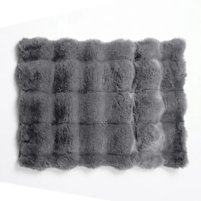 Koberec Rabbit Fur Big Bubble 0,6/0,9 Sm215 sivý,2