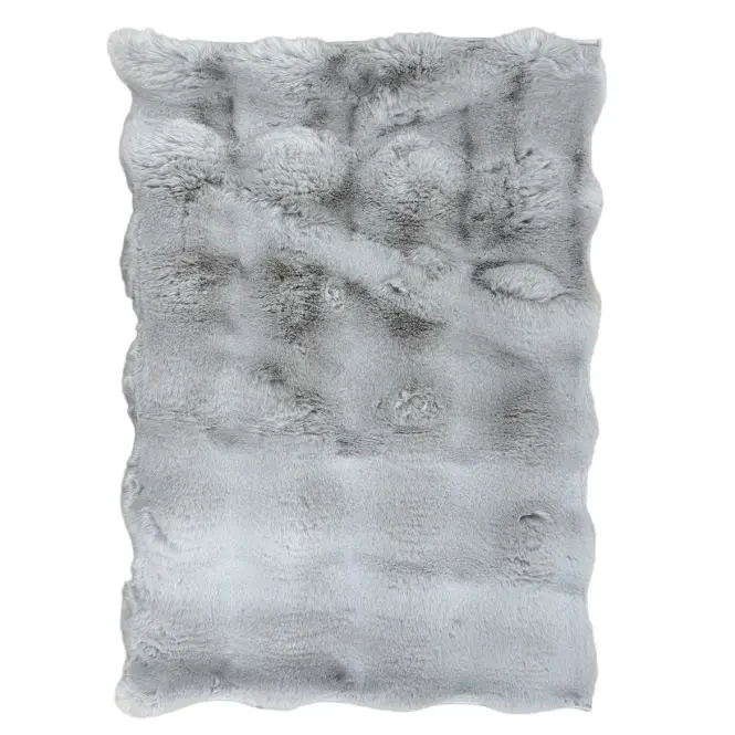 Koberec Rabbit Fur Big Bubble 0,6/0,9 Sm215 strieborný