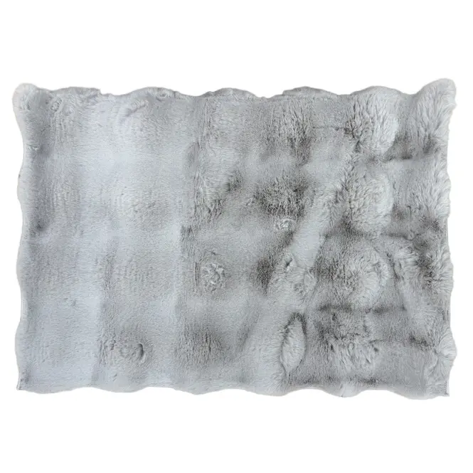 Koberec Rabbit Fur Big Bubble 0,6/0,9 Sm215 strieborný,2