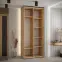 Skriňa Lanko 1-100 (45) artisan/čierna,5