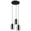 Luster SIERRA 11719 MM BLACK 3XE27,2