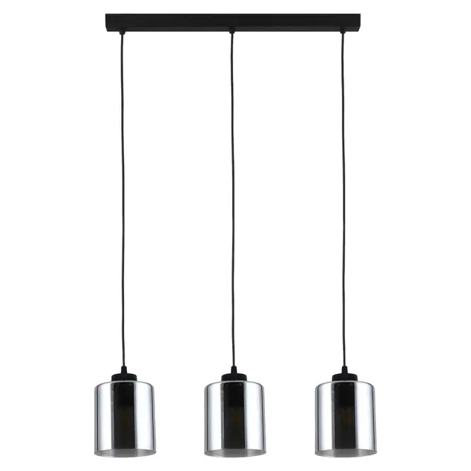 Luster SIERRA 11718 MM BLACK 3XE27
