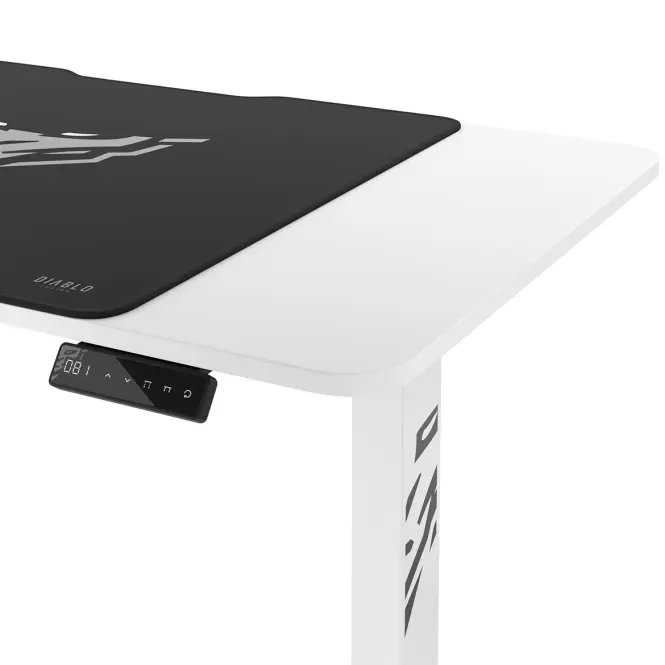 Písací Stolík S Regulovaním Výšky Diablo X-Tensio 1100 Biely