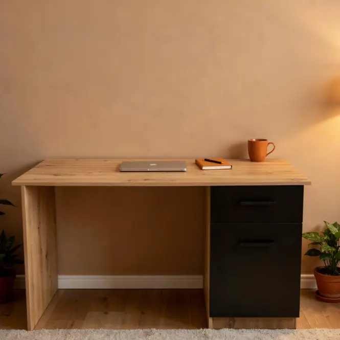 Písací Stôl Rico Artisan/Čierna,8