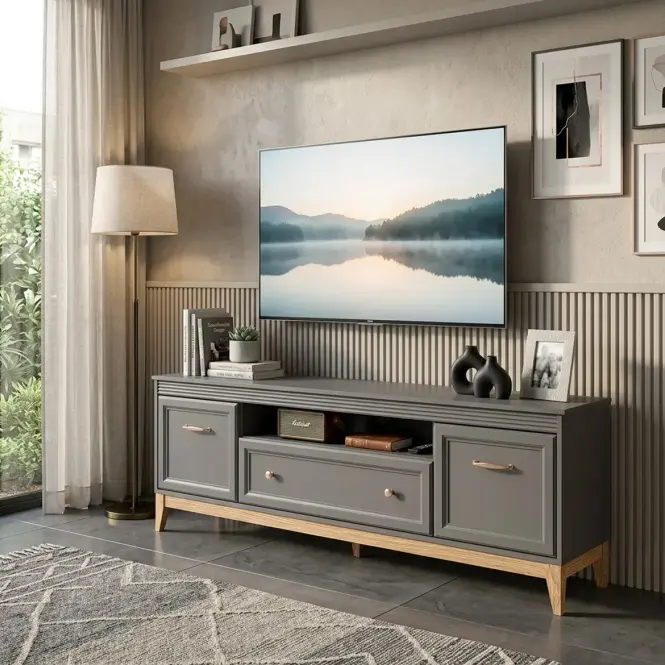 TV stolík Terra Ta9 Diamantovo sivá