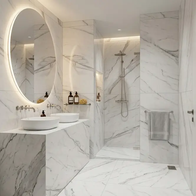 Obkladový panel SPC Carrara White 60x120cm 4mm,6